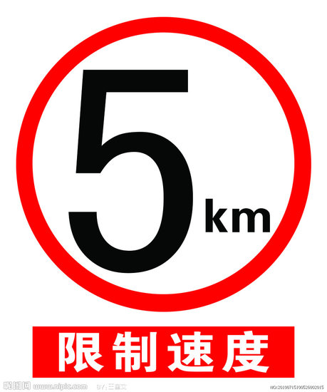 限速标志